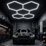 LED Εξαγωνικό Φωτιστικό Οροφής με 5 Κυψέλες 6500K electronistas.gr