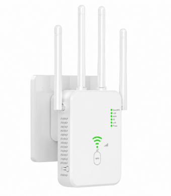 WiFi Repeater 300Mbps με LAN/WAN electronistas.gr