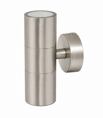 Φωτιστικό Τοίχου LED Inox με Διπλή Δέσμη IP65 electronistas.gr