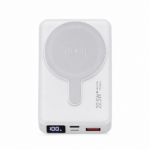 Ασύρματο Power Bank 10000mAh 22.5W με Μαγνητική Φόρτιση & Βάση Στήριξης electronistas.gr