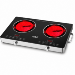 Ηλεκτρική Φορητή Διπλή Κεραμική Εστία 7000W με Touch Control electronistas.gr