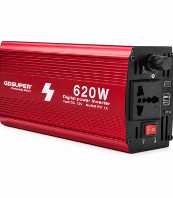 Μετατροπέας Ρεύματος Inverter 620W DC 12V σε AC 220V electronistas.gr