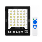 Ηλιακός Προβολέας LED 300W IP66 με Τηλεχειριστήριο 6500K electronistas.gr