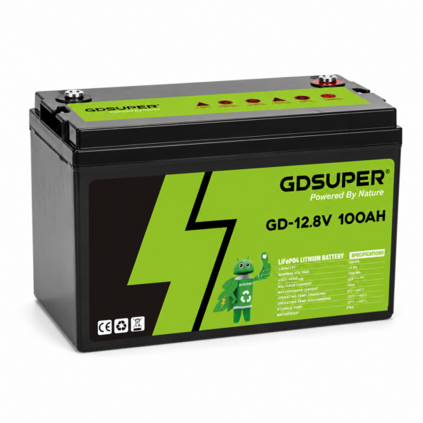 Μπαταρία Λιθίου LiFePO4 12.8V 100Ah με Ενσωματωμένο BMS electronistas.gr
