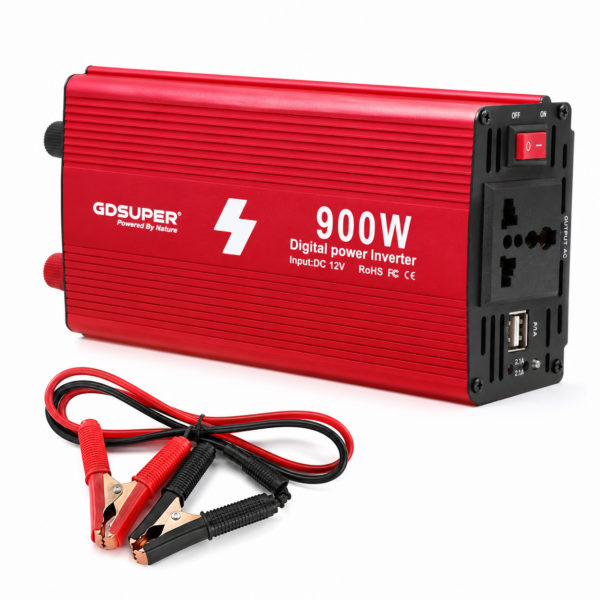 Μετατροπέας Ρεύματος Inverter 900W DC 12V σε AC 220V electronistas.gr