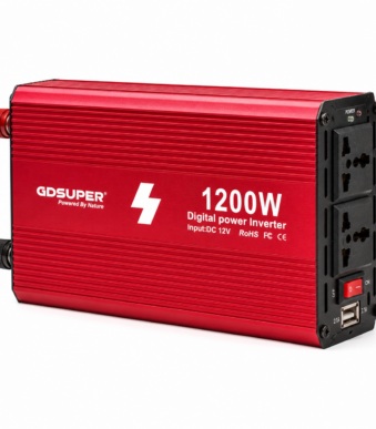 Μετατροπέας Ρεύματος Inverter 1200W DC 12V σε AC 220V electronistas.gr