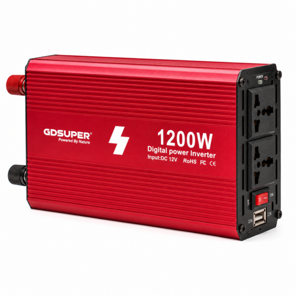 Μετατροπέας Ρεύματος Inverter 1200W DC 12V σε AC 220V electronistas.gr