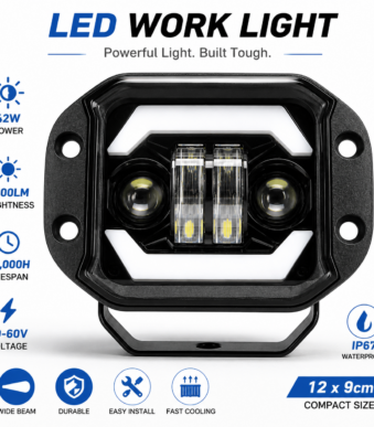 LED Προβολέας Εργασίας 42W 4000lm 10-60V electronistas.gr