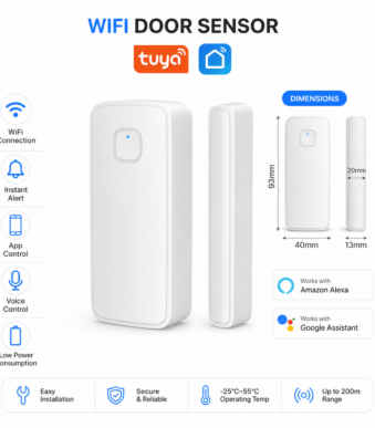 Αισθητήρας Πόρτας & Παραθύρου WiFi electronistas.gr