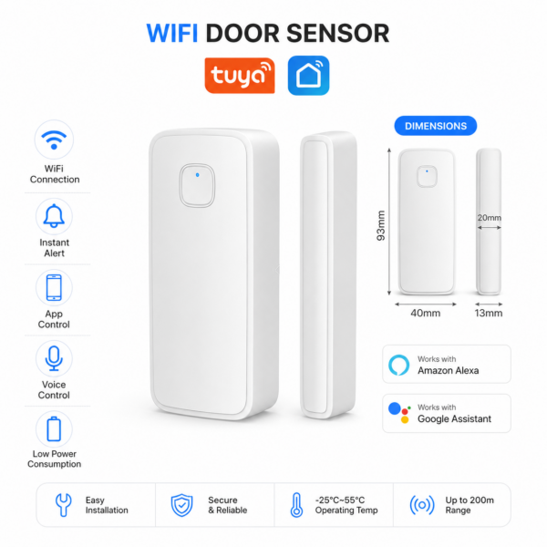 Αισθητήρας Πόρτας & Παραθύρου WiFi electronistas.gr