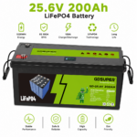 Μπαταρία Λιθίου LiFePO4 25.6V 200Ah 5.12kWh με BMS 100A electronistas.gr