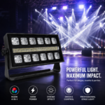 Επαγγελματικός Προβολέας LED Stage 500W RGBW electronistas.gr