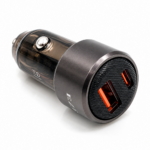 Φορτιστής Αυτοκινήτου Διπλής Θύρας USB-C & USB-A 83W με Γρήγορη Φόρτιση electronistas.gr