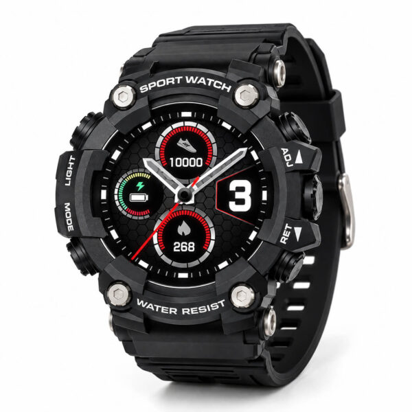 Smartwatch με Παλμογράφο, Οθόνη Αφής 1.28" & Bluetooth electronistas.gr