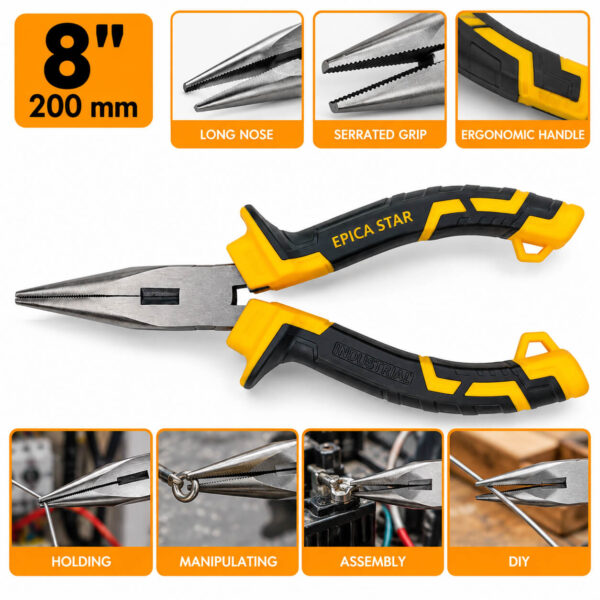 Μυτοτσίμπιδο 8" 200mm electronistas.gr