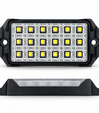 Μίνι Προβολέας Εργασίας LED Slim 9W 10–50V DC electronistas.gr