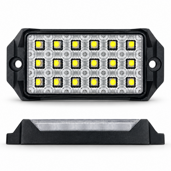 Μίνι Προβολέας Εργασίας LED Slim 9W 10–50V DC electronistas.gr