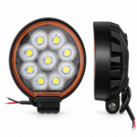 Στρογγυλός Προβολέας Εργασίας LED 27W Slim 85mm Universal 10V–80V DC electronistas.gr