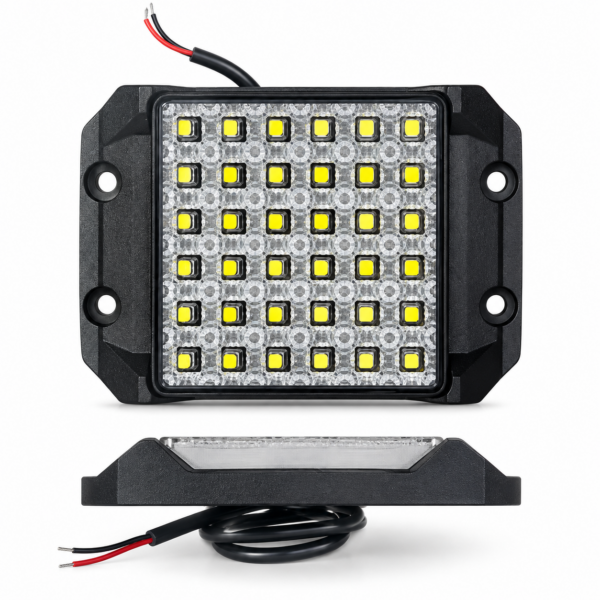 Προβολέας Εργασίας LED Slim 18W 10V–80V DC electronistas.gr